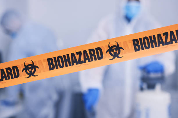 Professional Crime Scene Cleanup technician working in Woodbridge, NJ